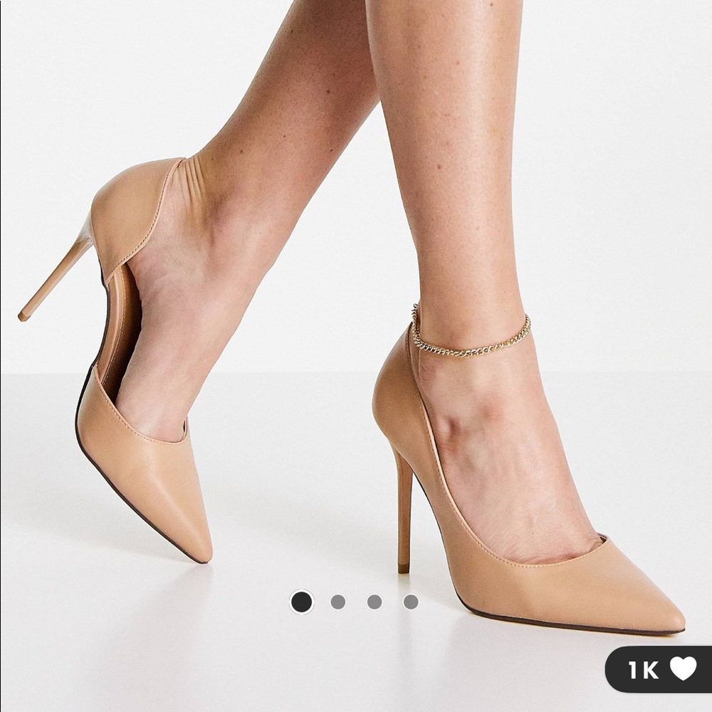 Truffle collection nude heels